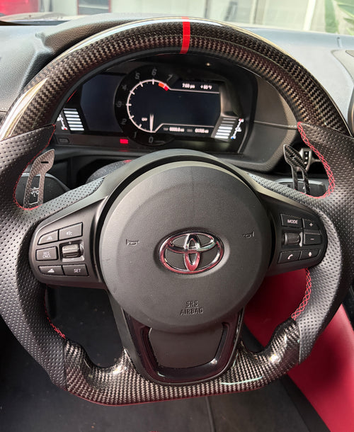 Magnetic Carbon Fiber Paddle shifters - MKV Supra A90