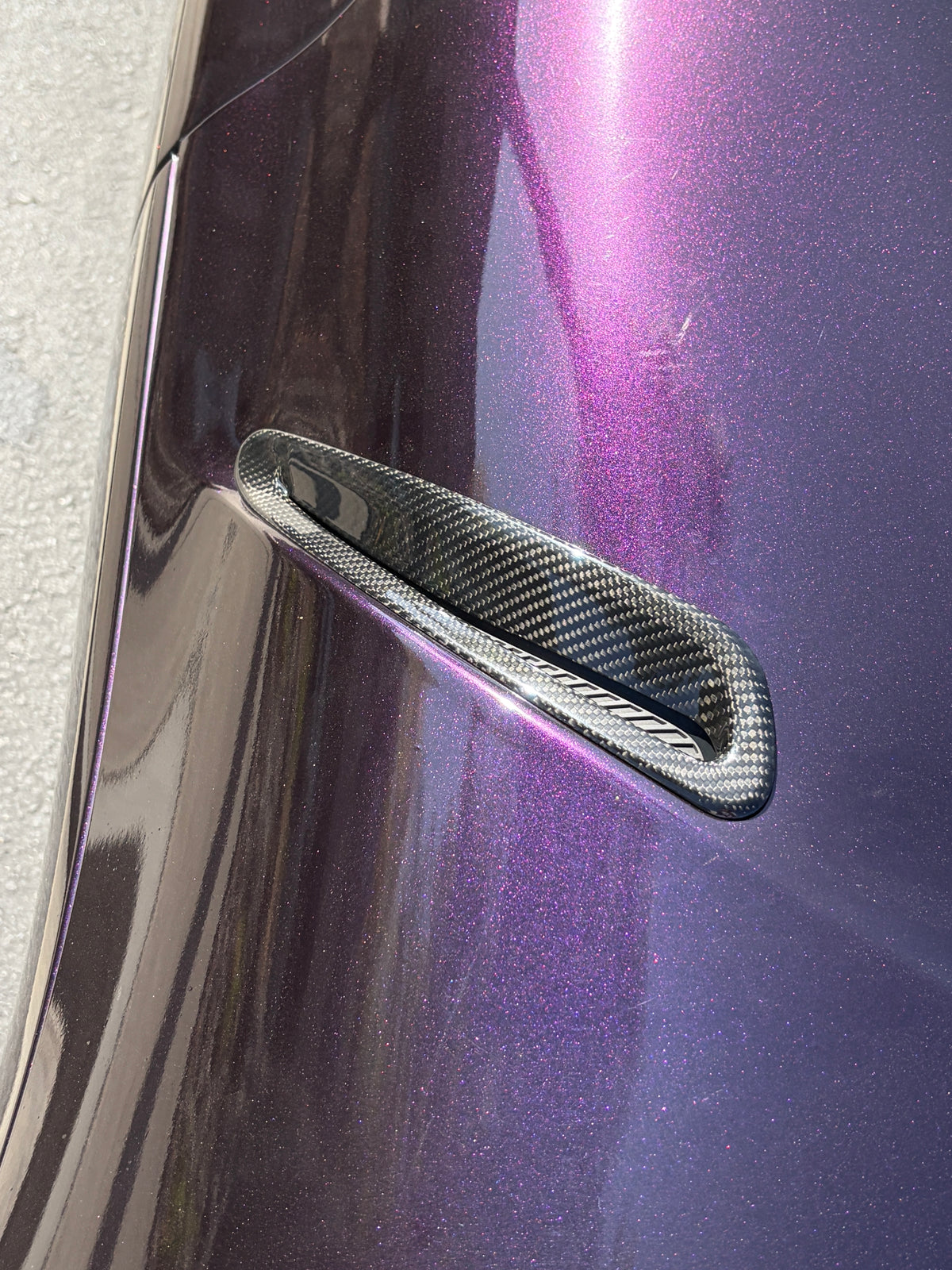 Carbon Fiber Hood Vent Covers - A90 / A91 Supra MKV