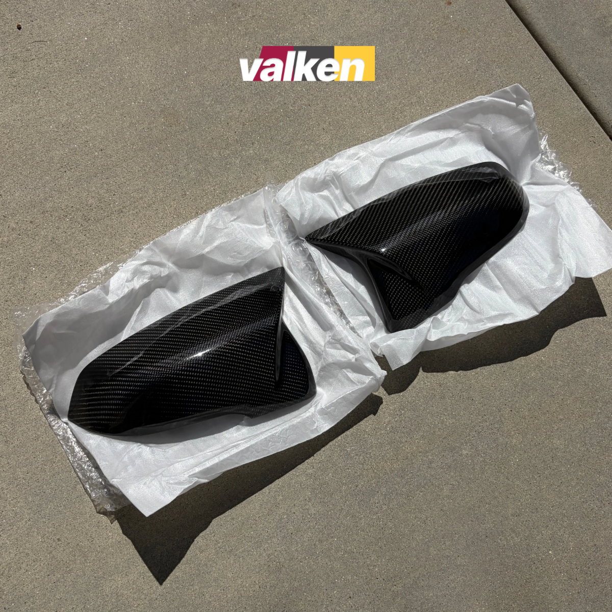 Carbon Fiber M Style Mirror Replacements - MKV Supra A90 / A91