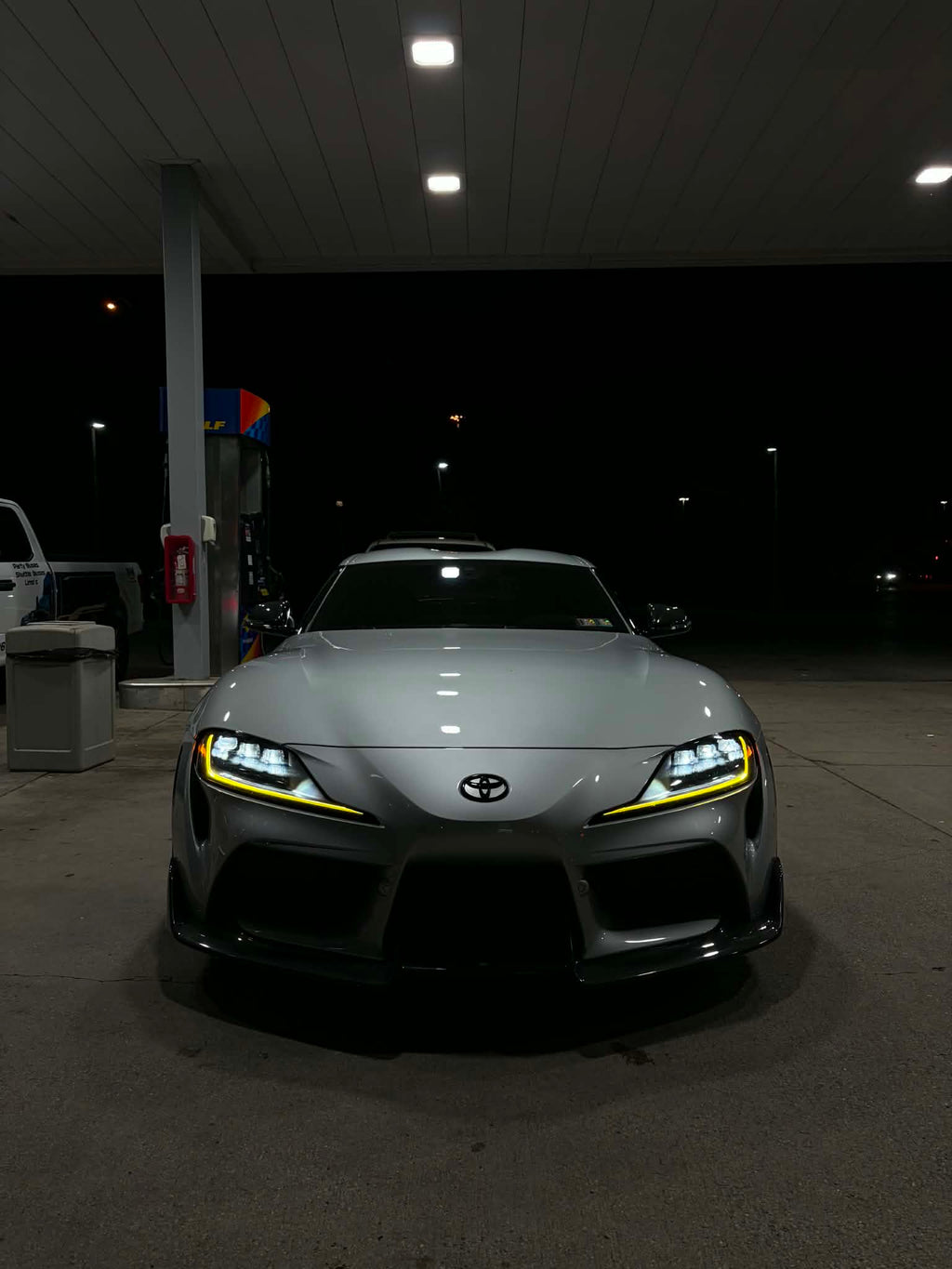 Yellow Daytime Running Lights - MKV Supra A90 / A91