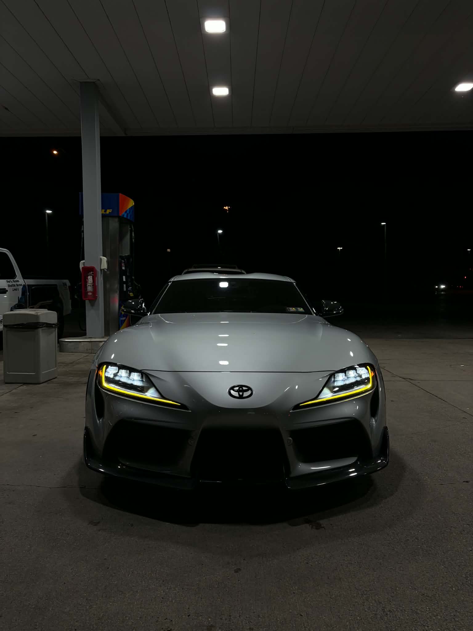 Yellow Daytime Running Lights - MKV Supra A90 / A91
